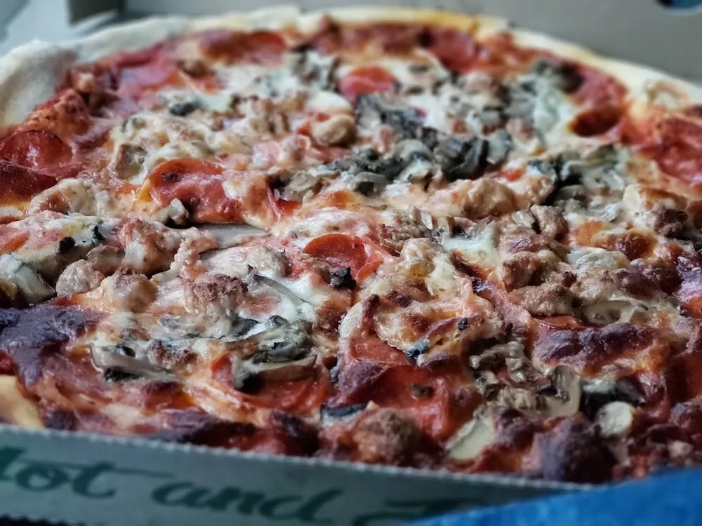 Pepperoni and Mushrooms