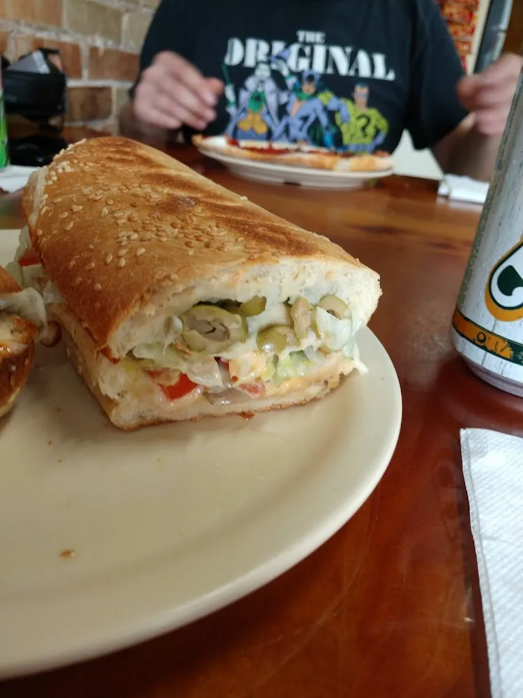 Vegetable Submarine Sandwich